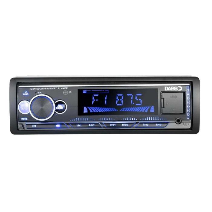 AUTOESTEREO DIGITAL FM/BT/2 USB/MP3/MICRO SD/LUZ LED/REMOT/4X75W