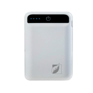 POWER BANK 6000 mAh 2.1A/USB/INCLUYE CABLE TIPO C LIGHTNING Y MICRO USB/LAMPARA LED/CARGA RAPIDA/BLANCO