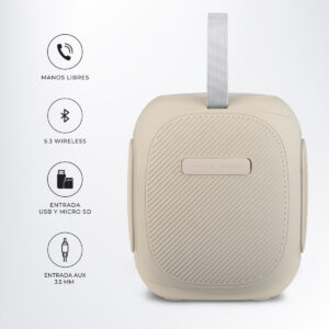 XTREME BOX 3.5" + TW 1.5" CIRCLE LIGHT KSR-LINK - KXB-2035GY